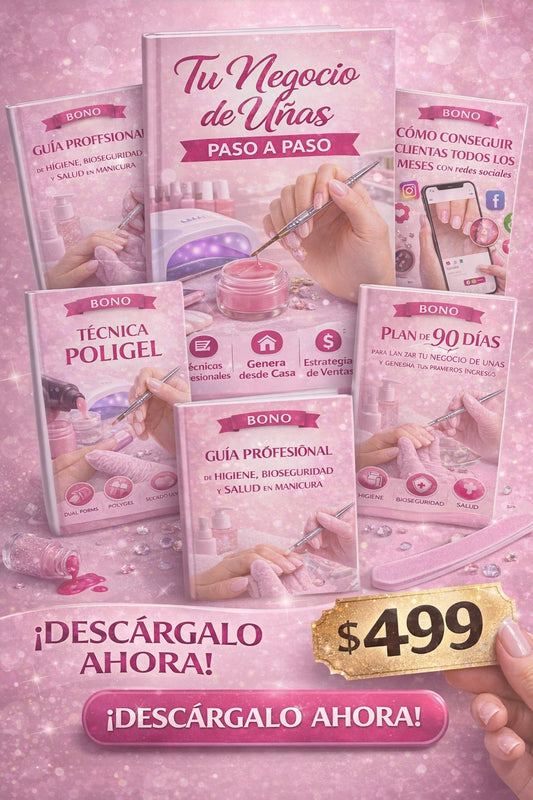 Tu negocio de uñas paso a paso